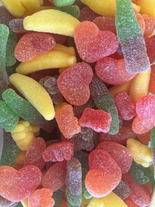 mix bonbons sucrés -100gr