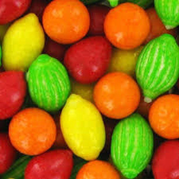 fruits gum XL lot de 4